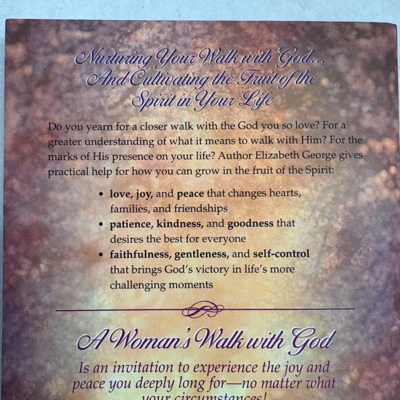 A Womans Walk With God By Elizabeth George Paperback Book - Picture 8 of 9